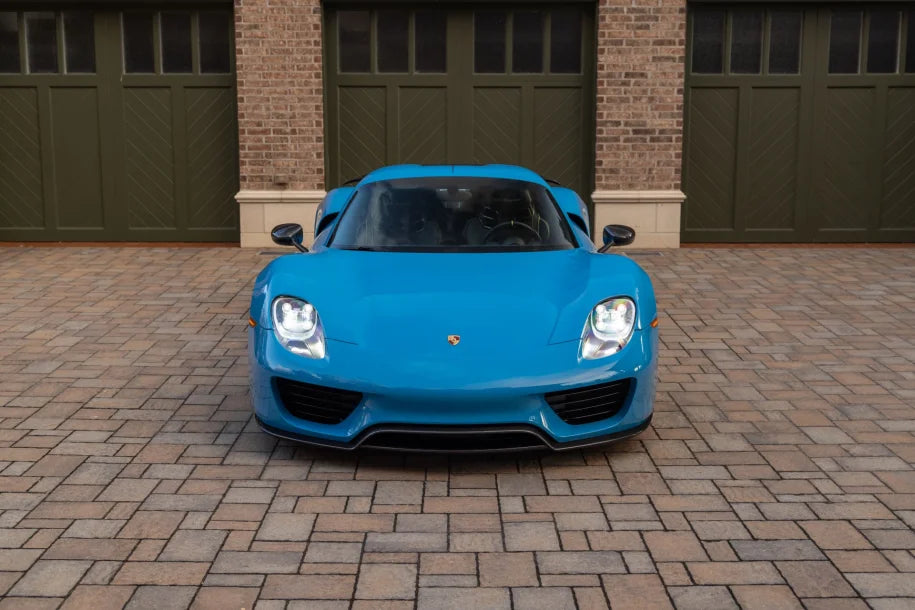 Mexico Blue 2015 Porsche 918 Spyder Listed for Sale – duPont
