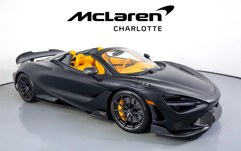 This McLaren 765LT Spider Is Finished In MSO Satin Carbon Fiber
