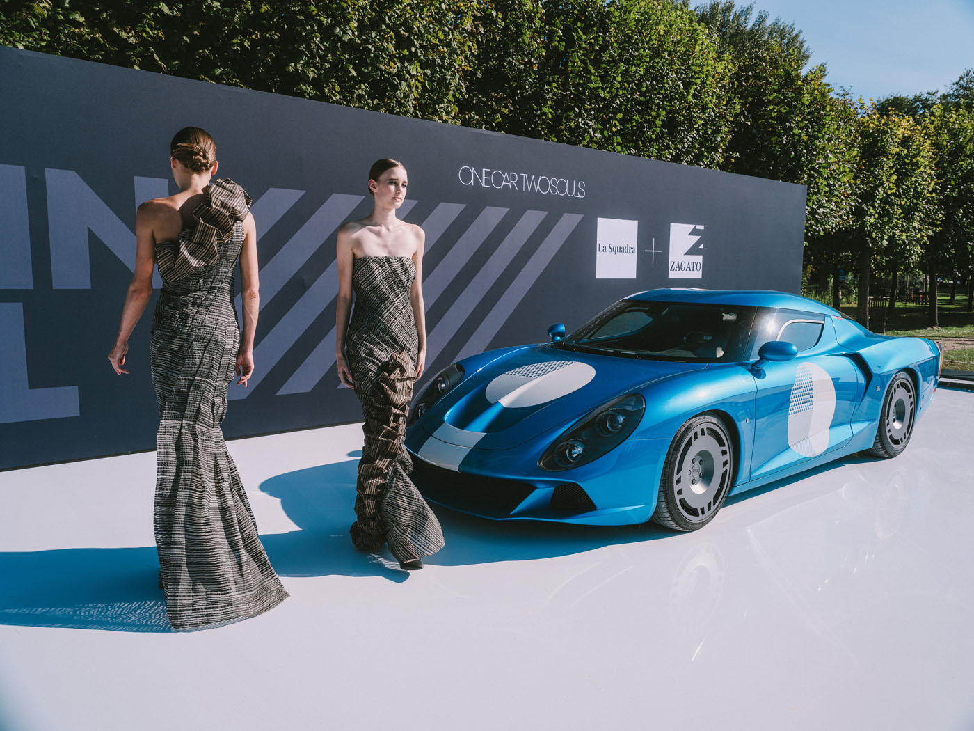 Zagato Showcases The AGTZ Twin Tail With Couture At Chantilly Arts