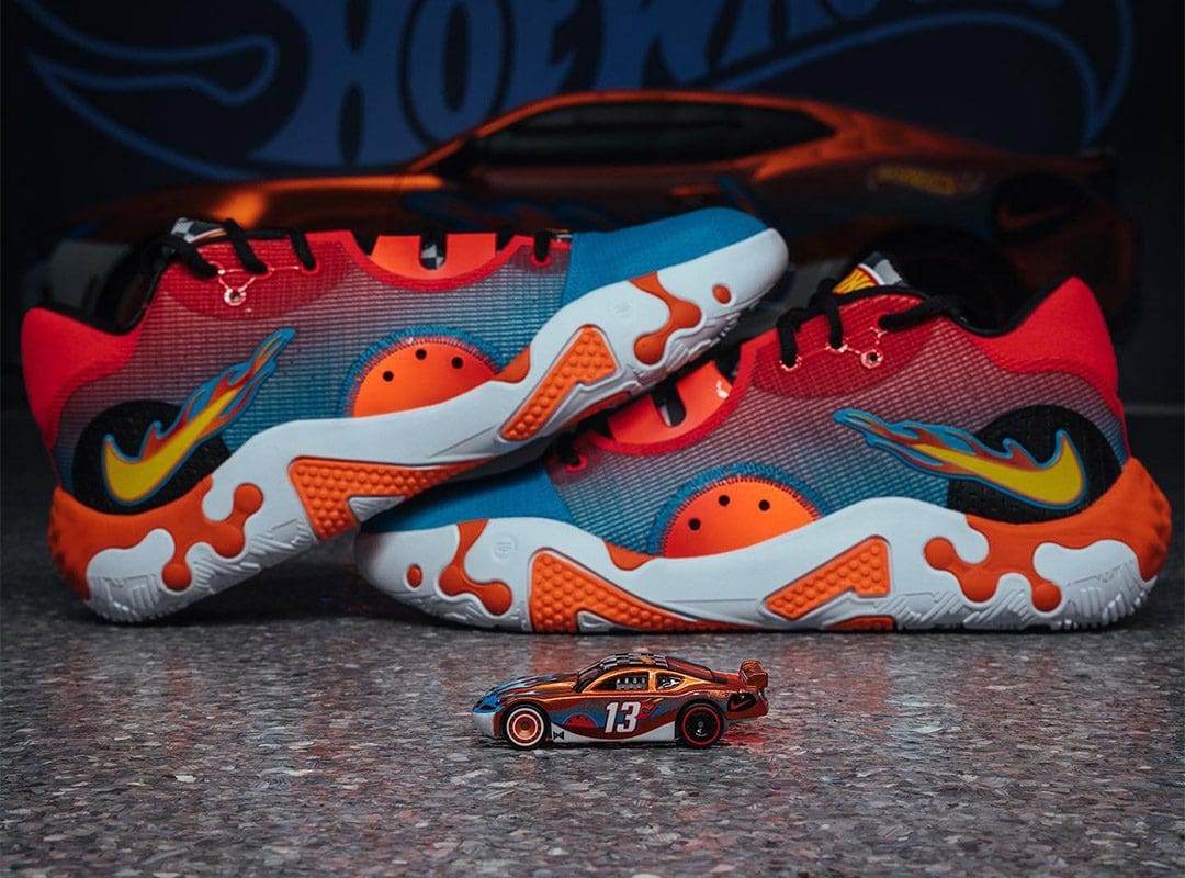 Hot Wheels Collaborates With Nike On Paul George's New PG6