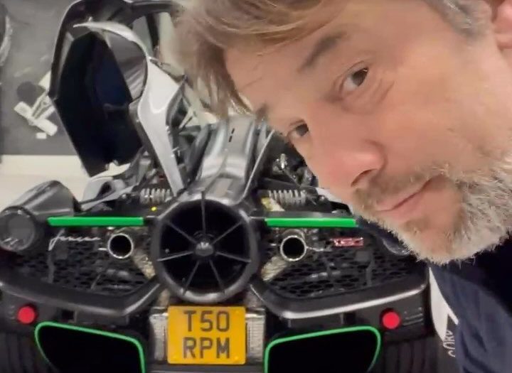 Jay Kay Of Jamiroquai Shows Off A New Gordon Murray Automotive T50