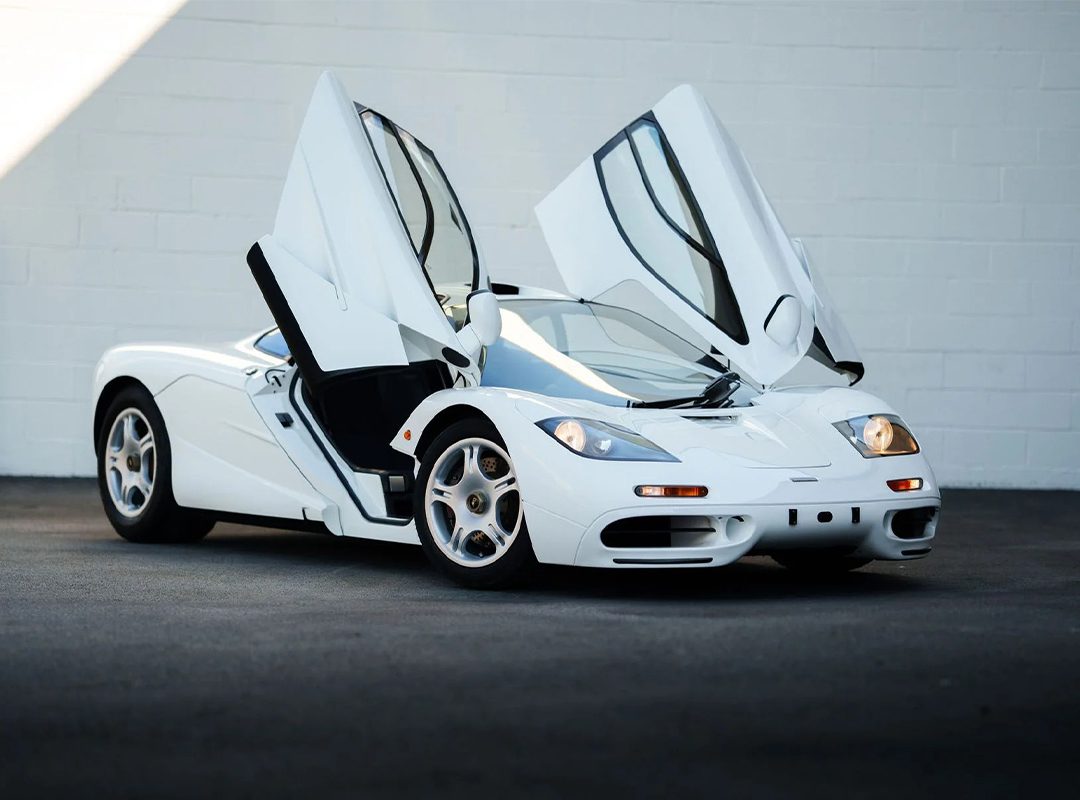 This Ultra-Rare 1-of-2 Marlboro White 1995 McLaren F1 Just Found A