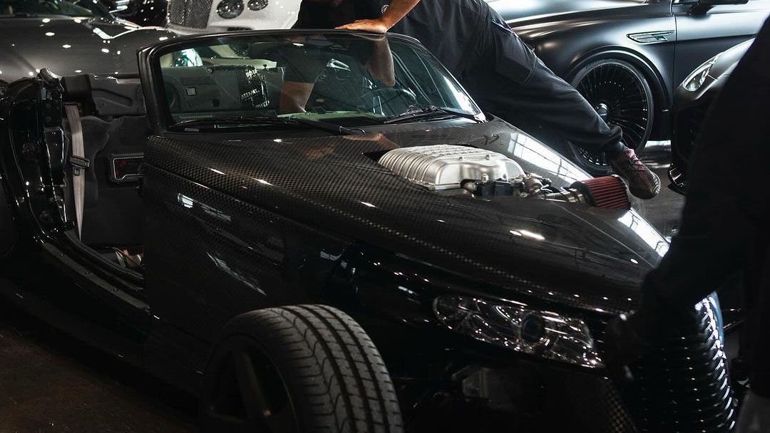 TOYZ autoart Shows Off A Hellcat-Powered Carbon Fiber Plymouth