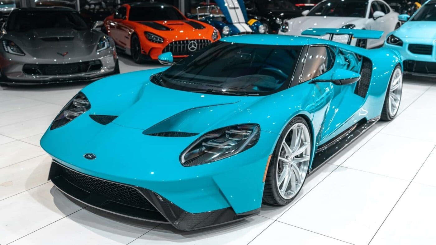 RARE 1-of-1 PTS Miami Blue 2021 Ford GT For Sale – duPont REGISTRY