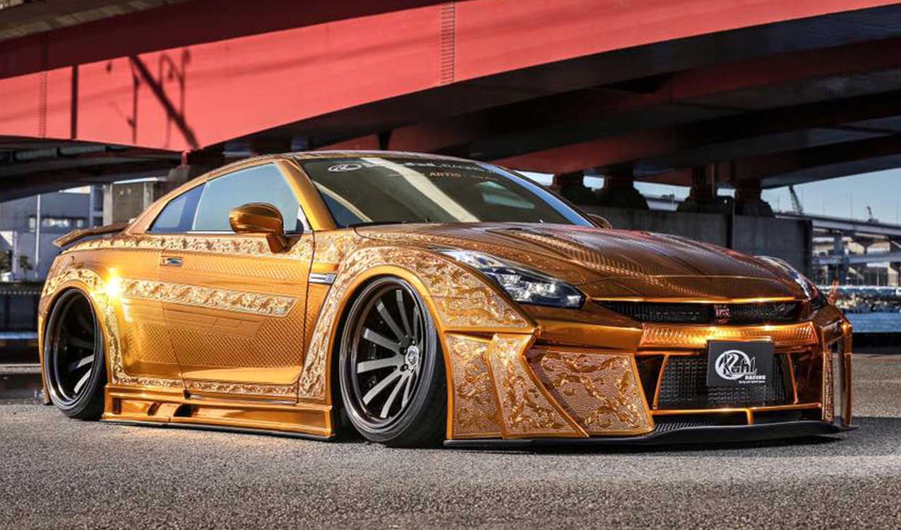 Gold Engraved Nissan GT-R Costs Over $1 Million – duPont REGISTRY News