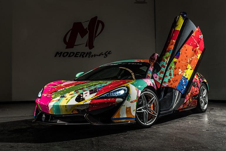 McLaren 570S Art Car by Spencer Couture for Sale – duPont REGISTRY