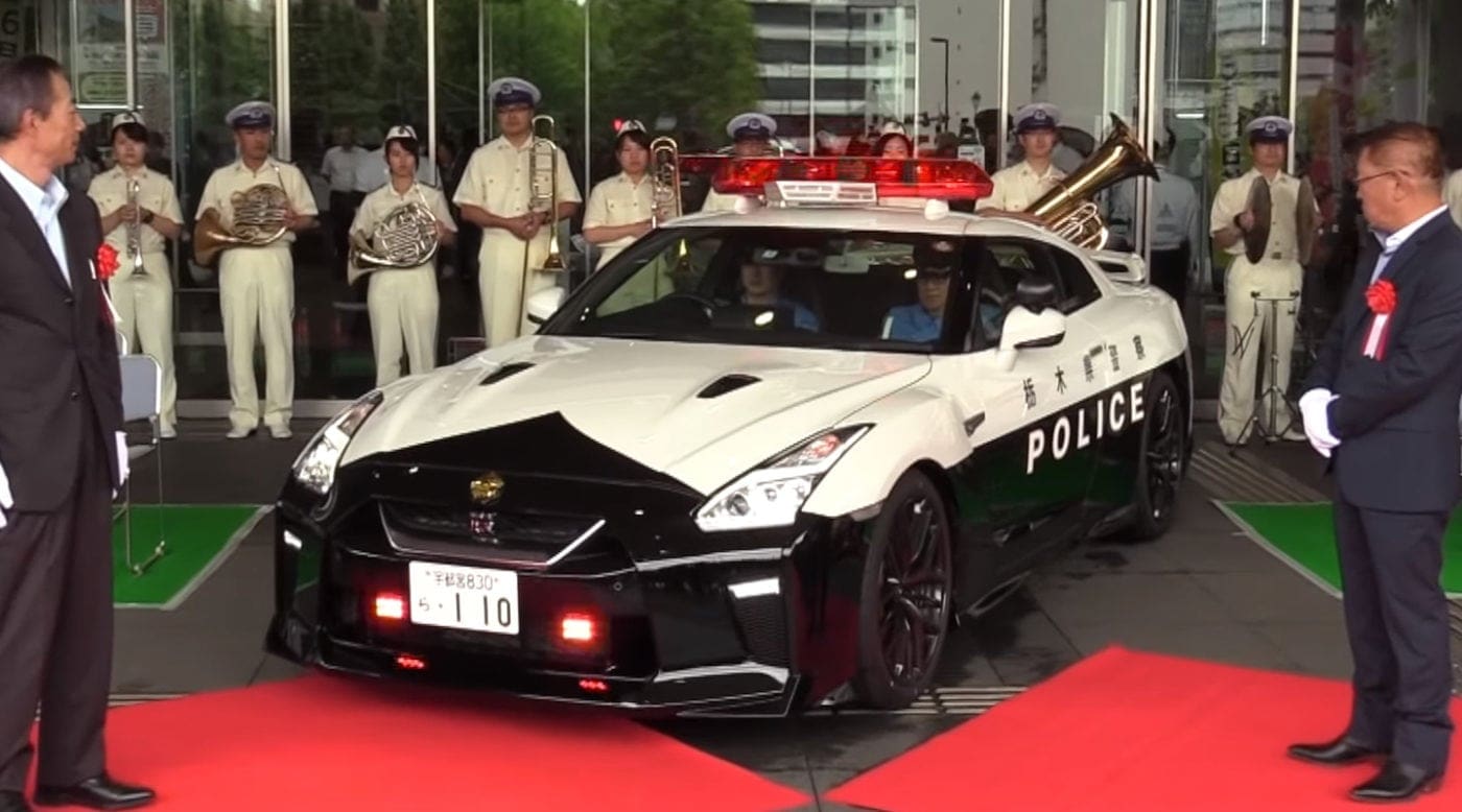 Racers Beware: Japan Just Got a Nissan GT-R Police Car – duPont