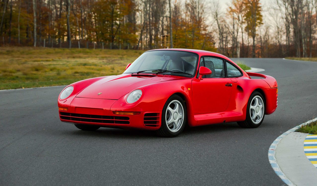 Rare 1987 Porsche 959 'Komfort' at Monterey – duPont REGISTRY News