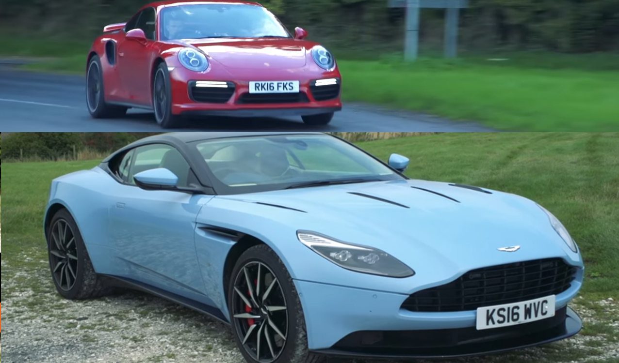 Aston Martin Db Vs Porsche Turbo S Review