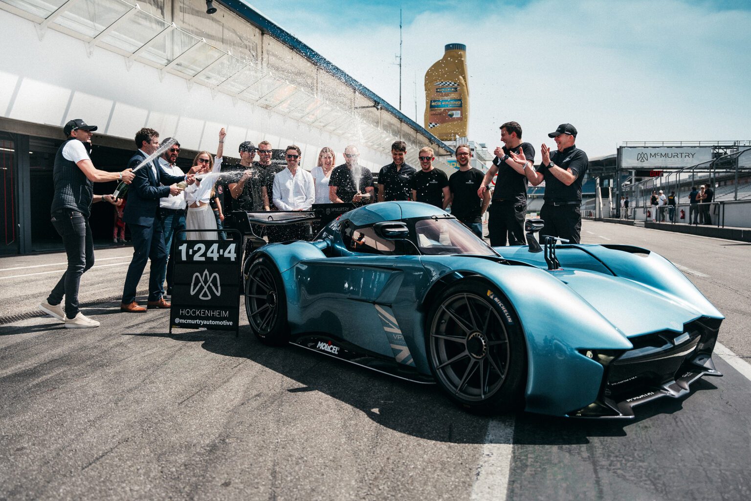 Watch The McMurtry Spéirling PURE Fan Car Shatter Records at Hockenheimring