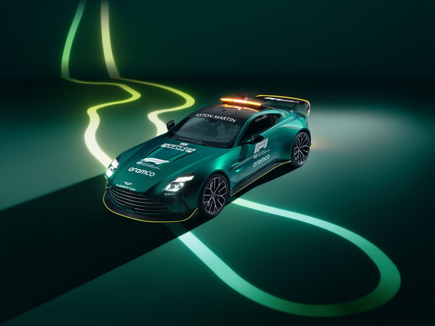 001 New Aston Martin Vantage Official Safety Car of Formula 1