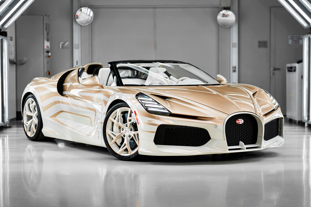 Bugatti Unveils ‘La Perle Rare,’ A One Off Sur Mesure Commission Based on the W16 Mistral