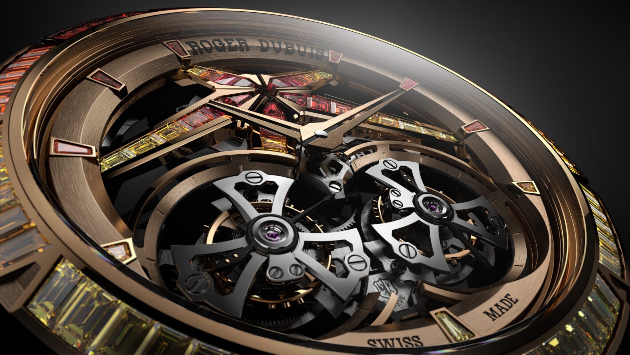 05. Roger Dubuis Excalibur Sunrise Double Tourbillon EX1130
