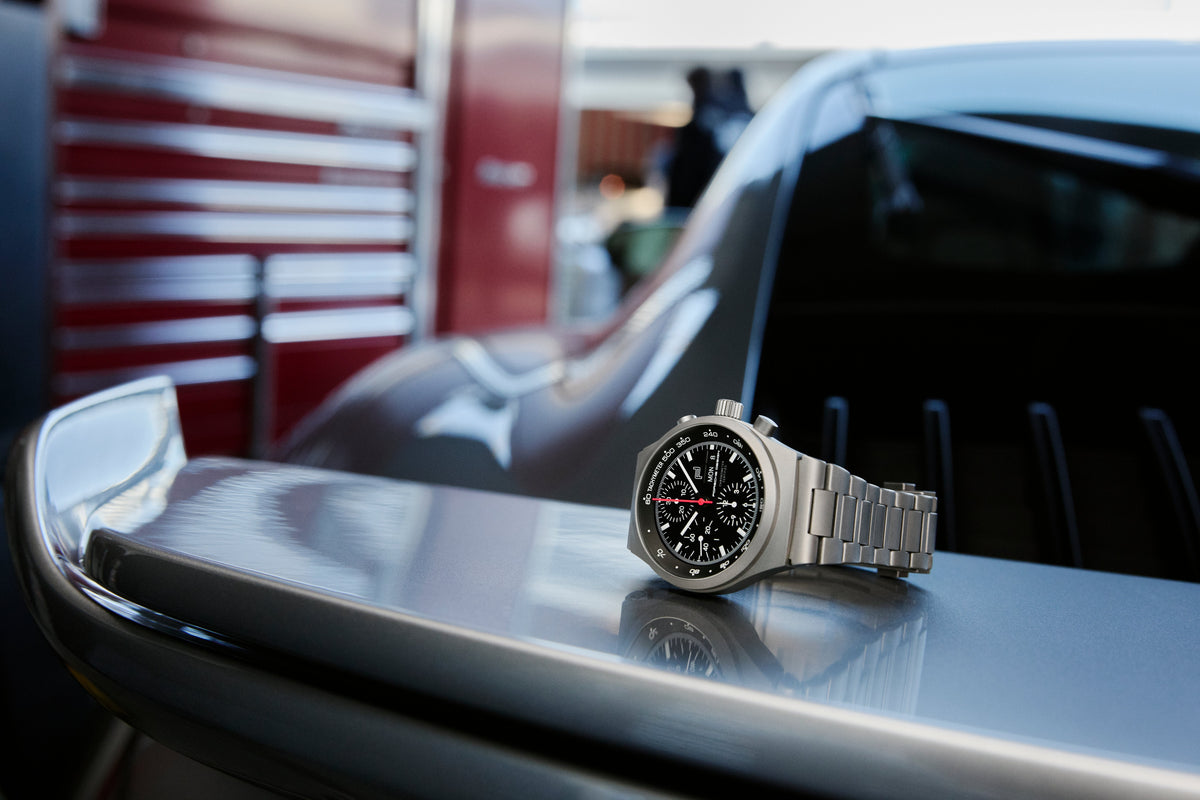 Porsche Debuts The Chronograph 1 - 1975 Edition in Titanium