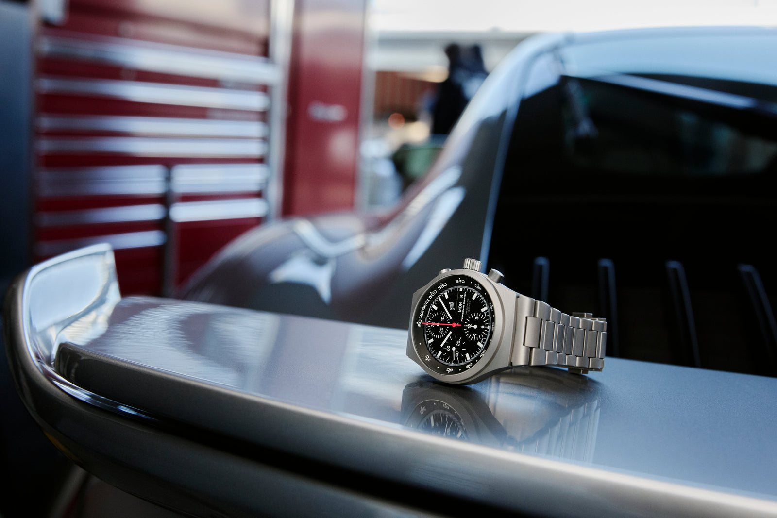 Porsche Debuts The Chronograph 1 - 1975 Edition in Titanium