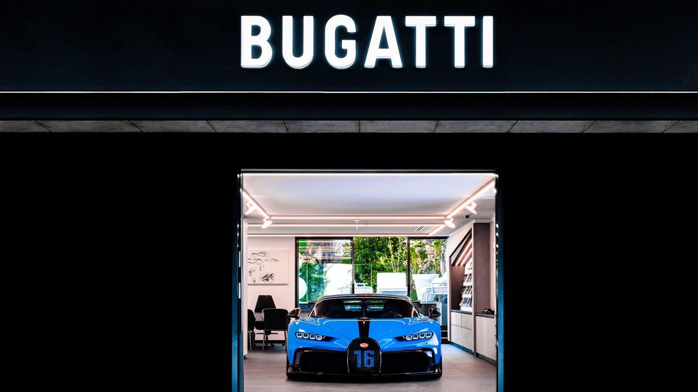 07 BUGATTI Rebranding Showroom