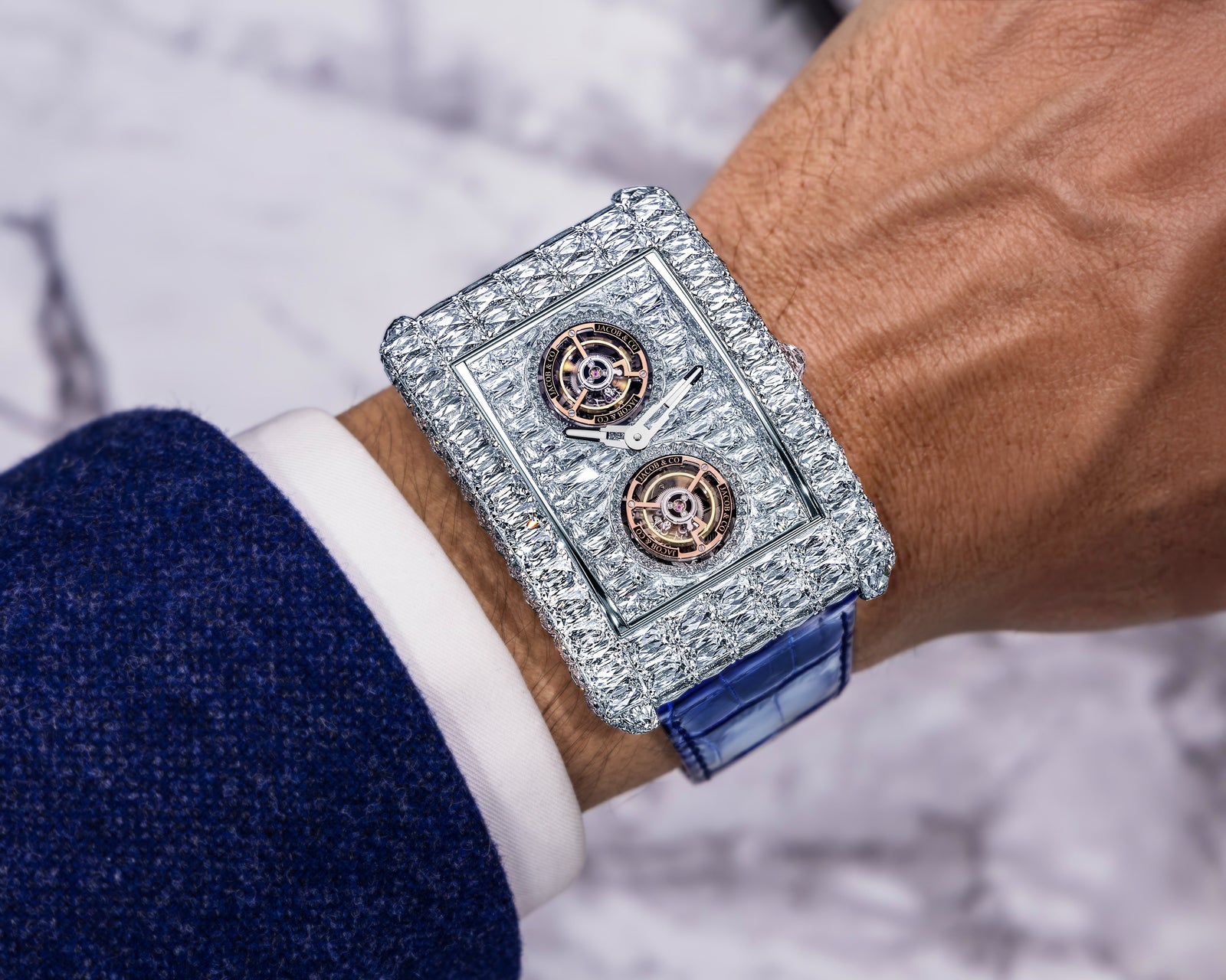 Jacob & Co. Debuts Its Billionaire Double Tourbillon Watch