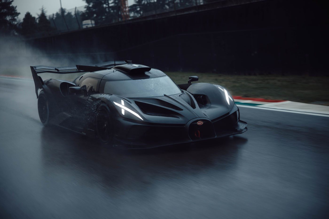 10 BUGATTI BOLIDE testing