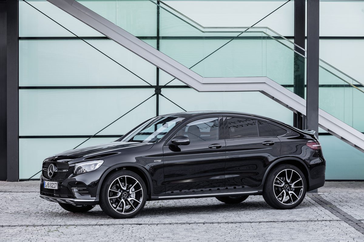 2017 Mercedes-AMG GLC43 Coupe (European model shown)