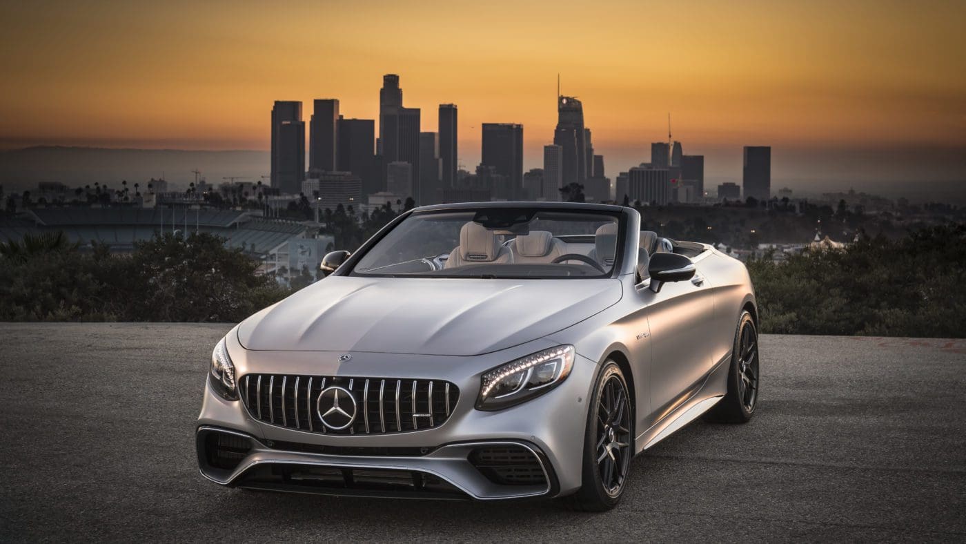 PFV die neue S-Klasse Cabriolet und S-Klasse Coupe Kalifornien 2017Press test drive the new S-Class Cabriolet ánd S-Class Coupe California 2017