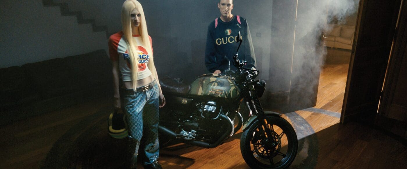 Moto Guzzi Joins The Gucci x Palace Collaboration With A Limited