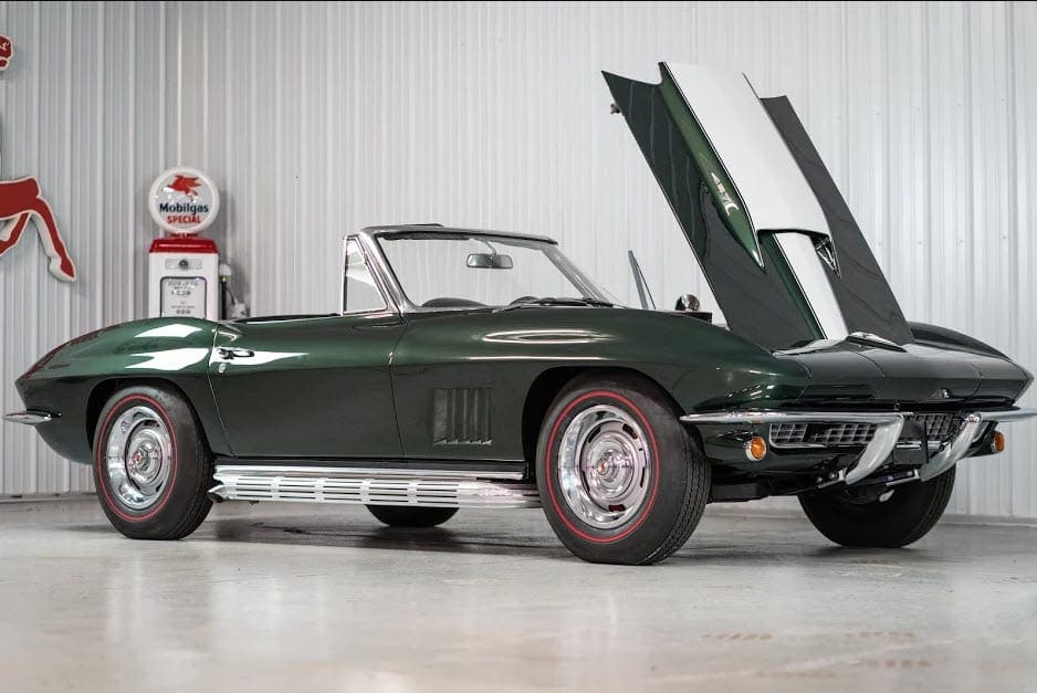 1967 corvette goodwood green 1