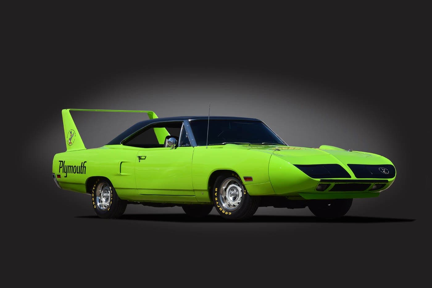 1970 plymouth superbird green 1