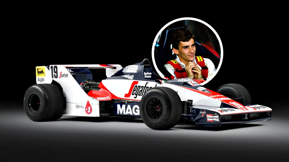 Ayrton Senna’s First Formula 1 Car Heads to Auction in Monaco