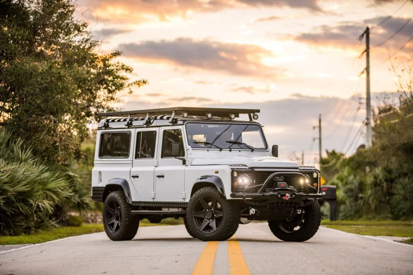 This 1988 Land Rover Defender 110 Restoration Is A No-Compromise