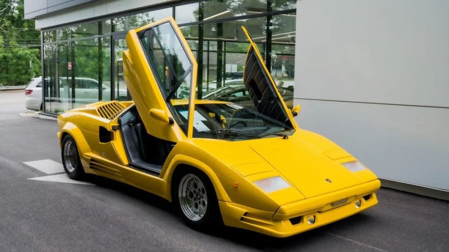 Historic 1989 Lamborghini Countach 25th Anniversary Edition Listed For