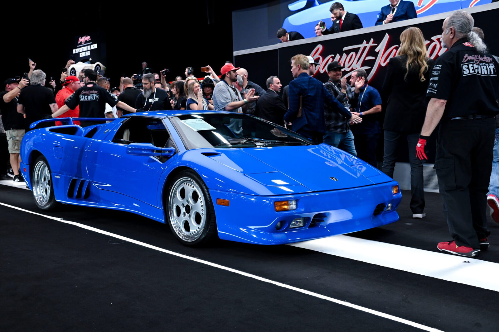 1997 Lamborghini Diablo VT Roadster (Lot #1407), previously owned by Donald J. Trump $1,100,000