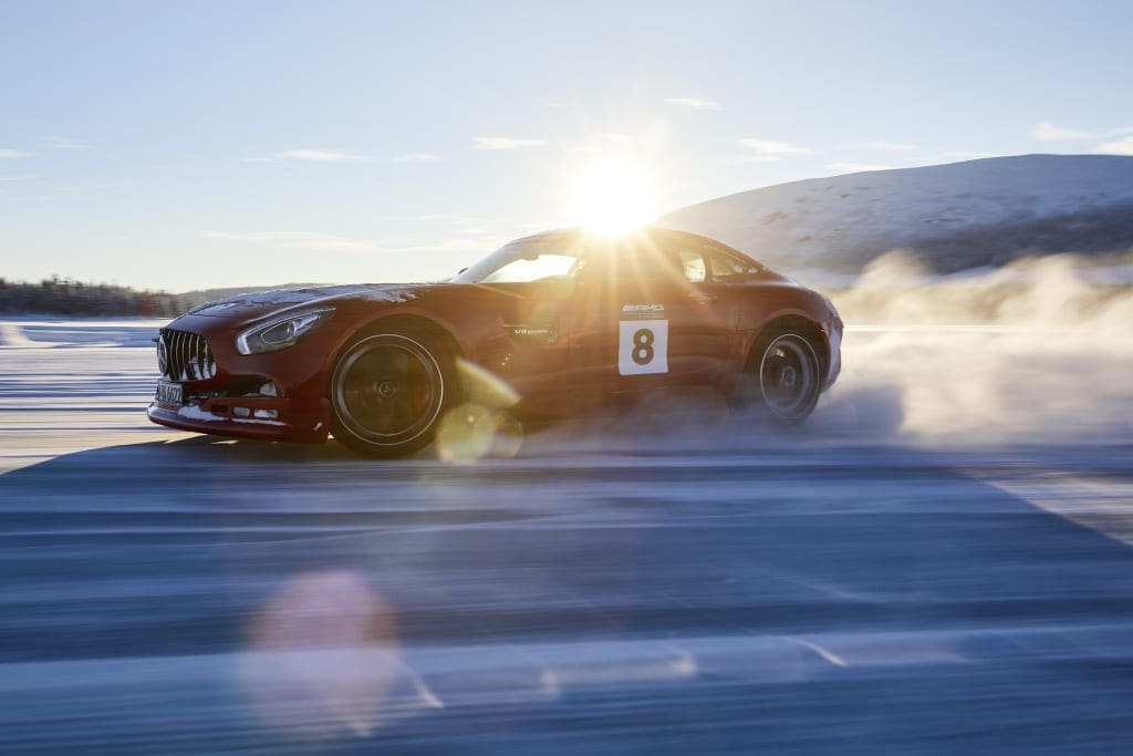 AMG Driving Academy startet mit neuem Winter Sporting Programm in die Saison 2020: Adrenalin pur auf Schnee und Eis in Schwedisch LapplandAMG Driving Academy to start the 2020 season with a new Winter Sporting Programme: Sheer adrenalin on snow and ice i