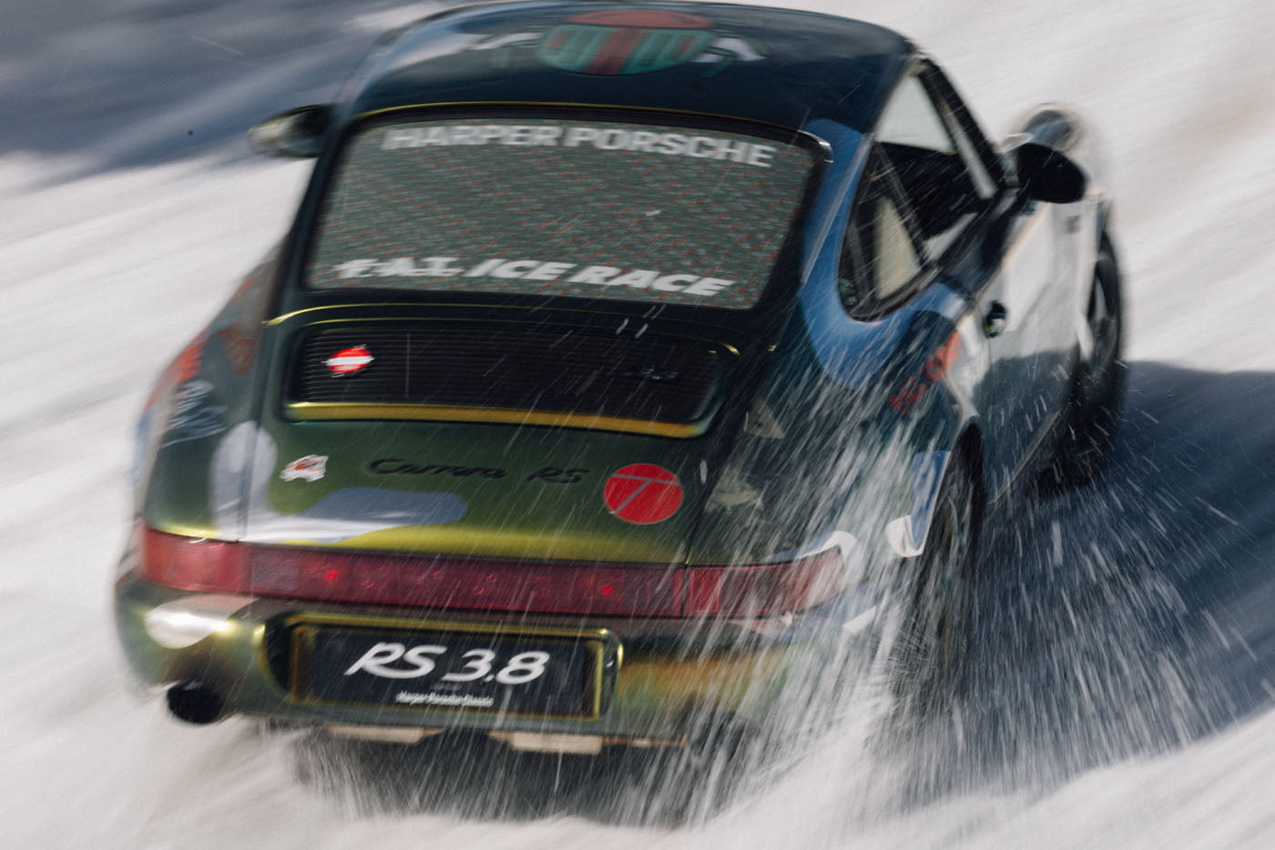 FAT Ice Race Brings Automotive Icons To Big Sky, Montana