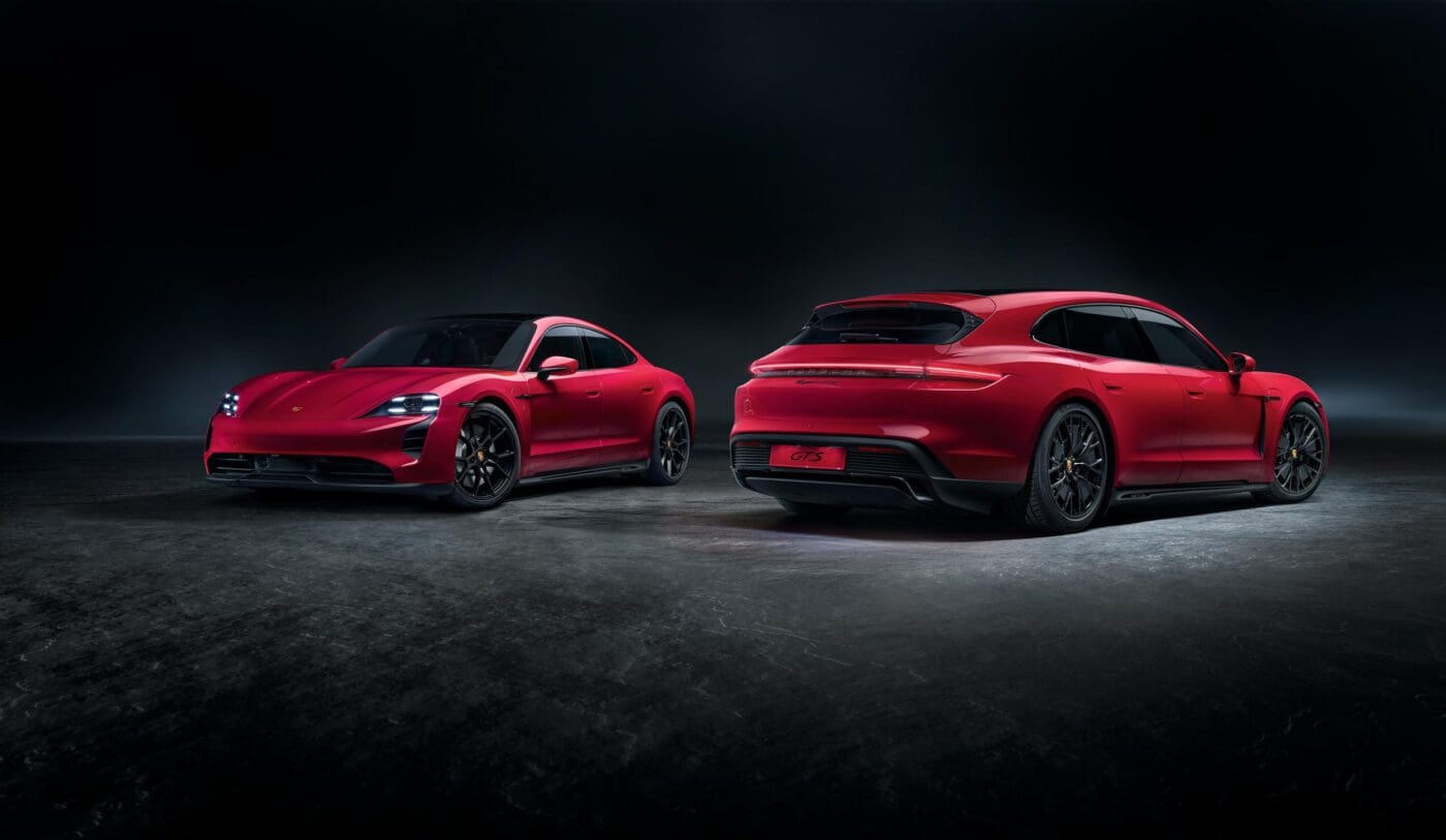 1 Taycan GTS and Taycan GTS Sport Turismo