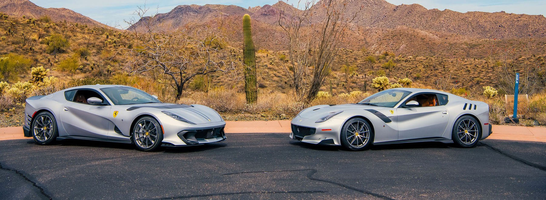 Perfect Pairing: Matching Ferrari F12tdf and 812 Competizione For