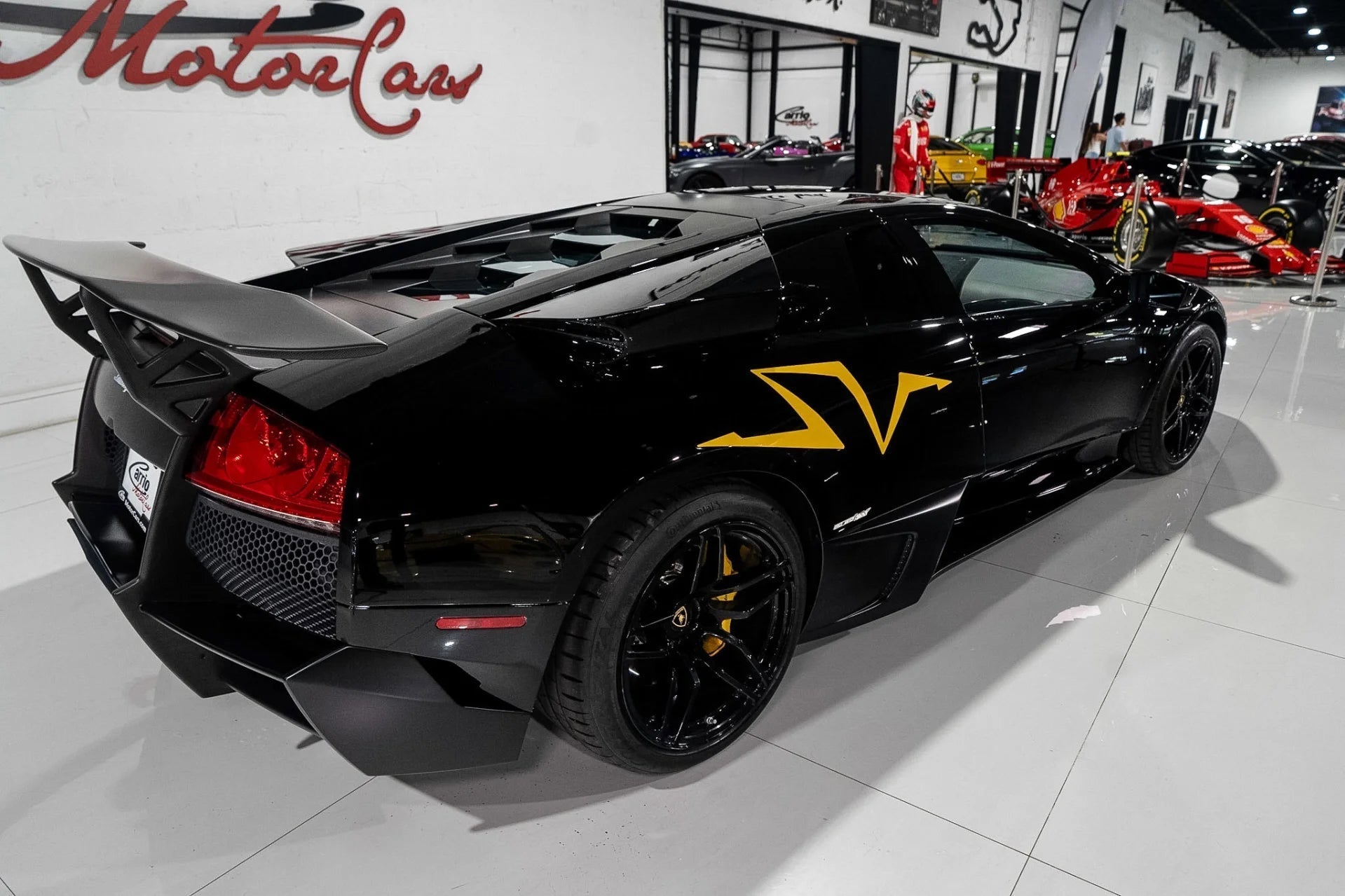 696-Mile 1-of-4 Nero Aldebaran Lamborghini Murciélago SV Listed on
