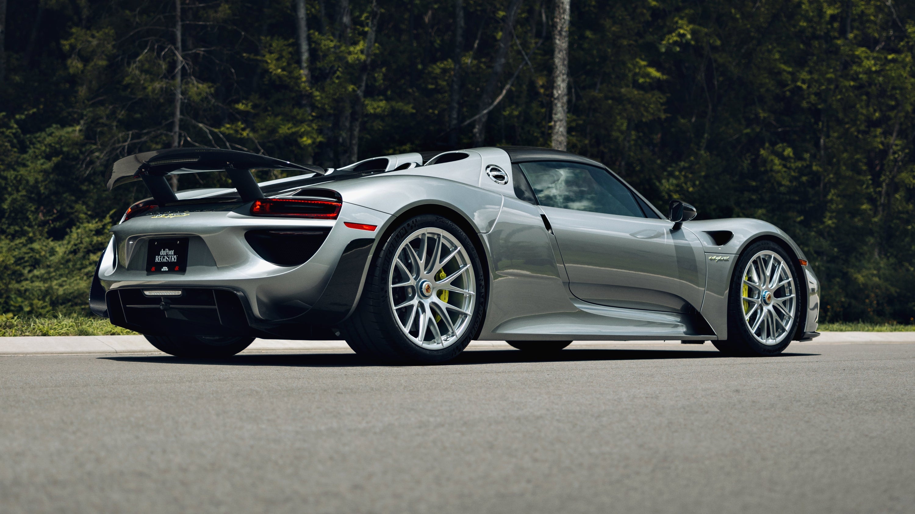 Closing Today on duPont REGISTRY Live: 204-Mile Porsche 918 Spyder Weissach