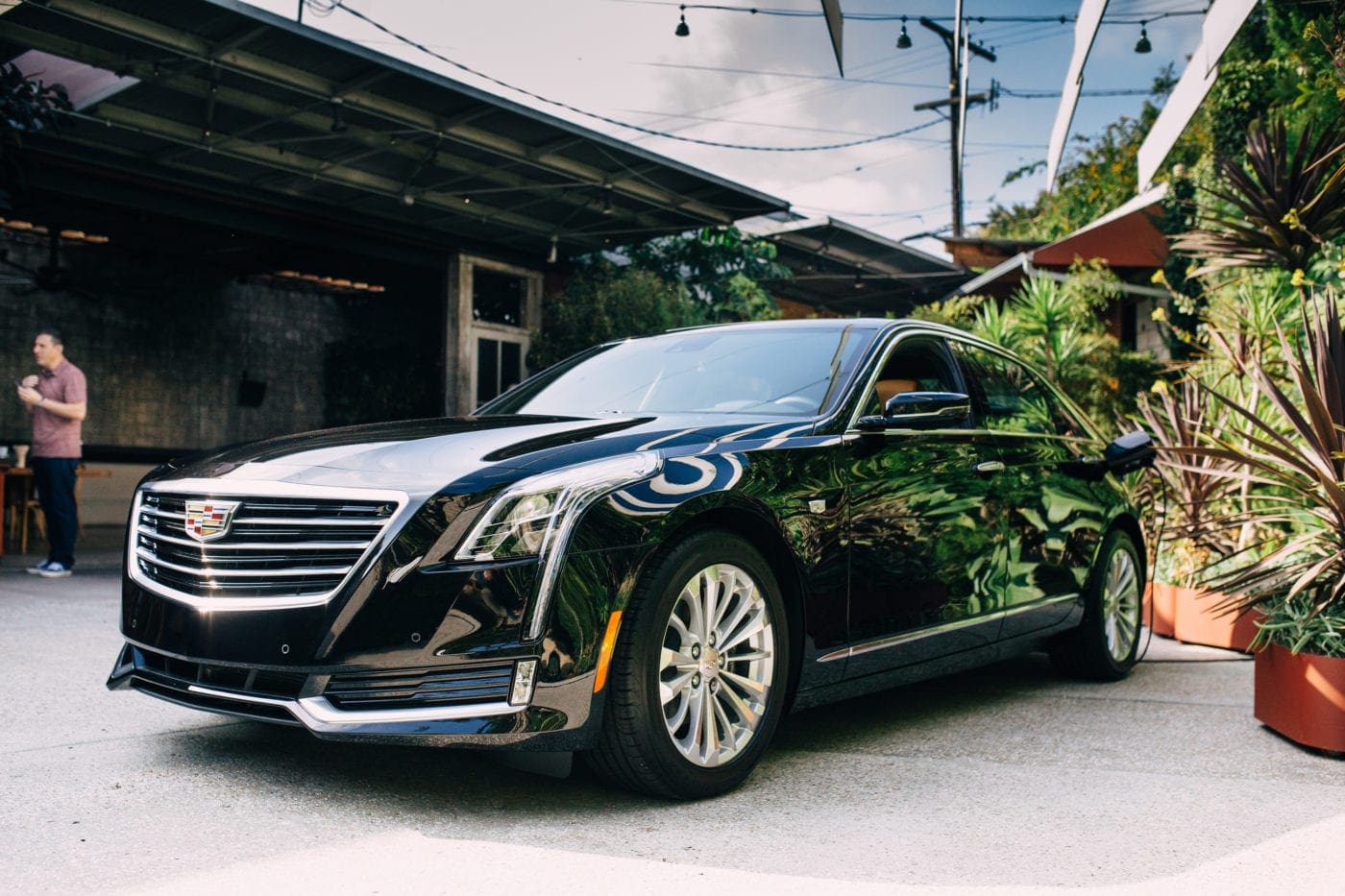 2017 Cadillac CT6 Plug-In. Culver City, California, April 2017