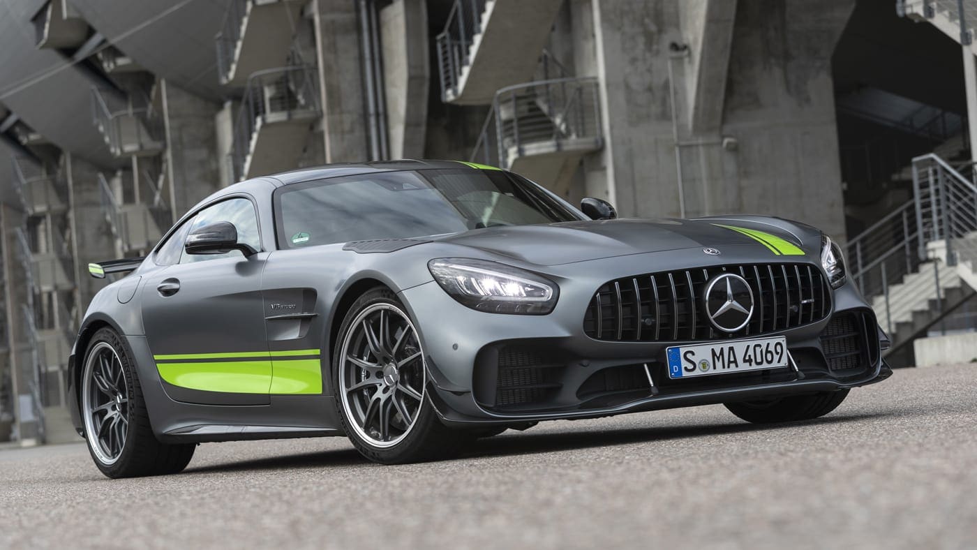 Mercedes-AMG GT Familie und AMG GT R PRO Presse Fahrvorstellung. Hockenheimring 2019 //Mercedes-AMG GT Family and AMG GT R PRO Press Test Drive. Hockenheimring 2019