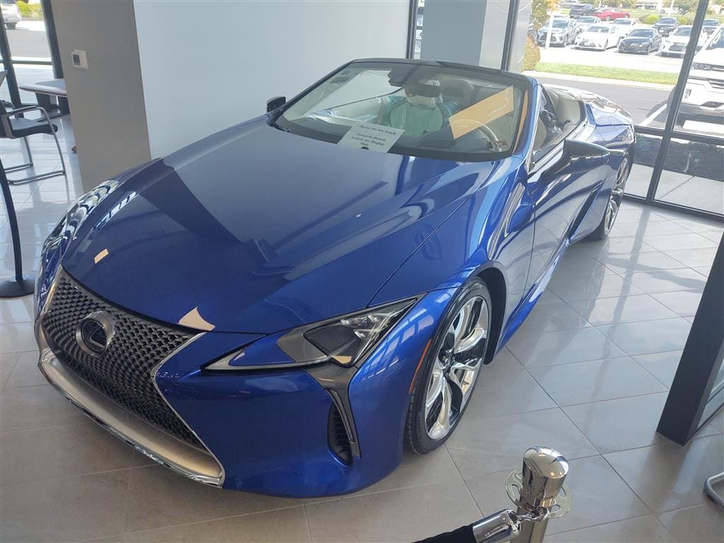 Very Rare 2021 Lexus LC 500 Convertible Inspiration Series for