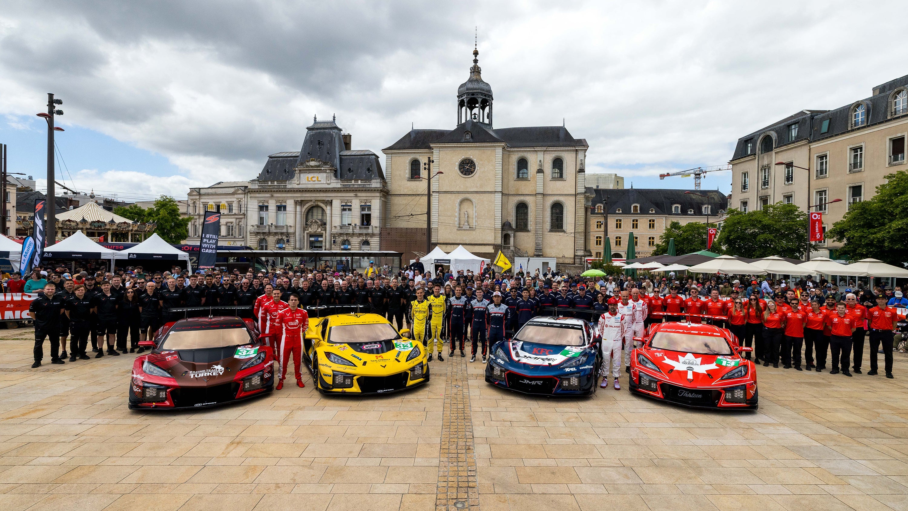 Chevrolet Enters Four Corvette Z06 GT3.R Race Cars at Le Mans