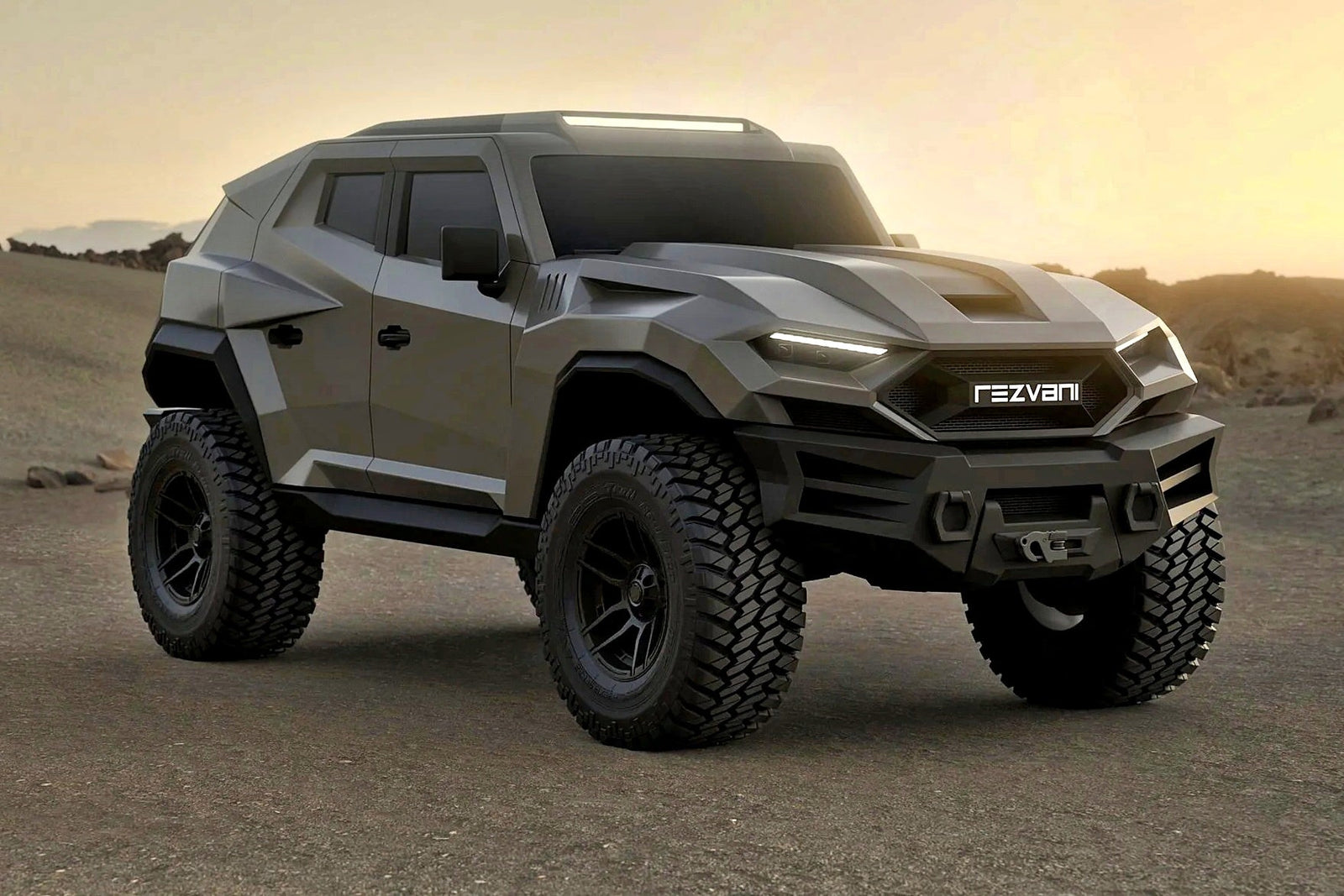 Demon Power Comes to the Gen-3 Rezvani Tank With 1,000 HP for 2026