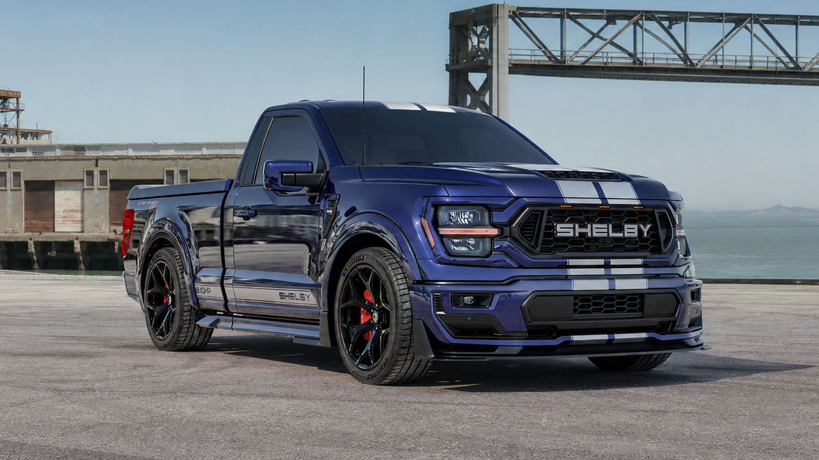 Shelby Revives the Two-Door F-150 Super Snake Sport as a Limited-Run, 810-HP Street Truck