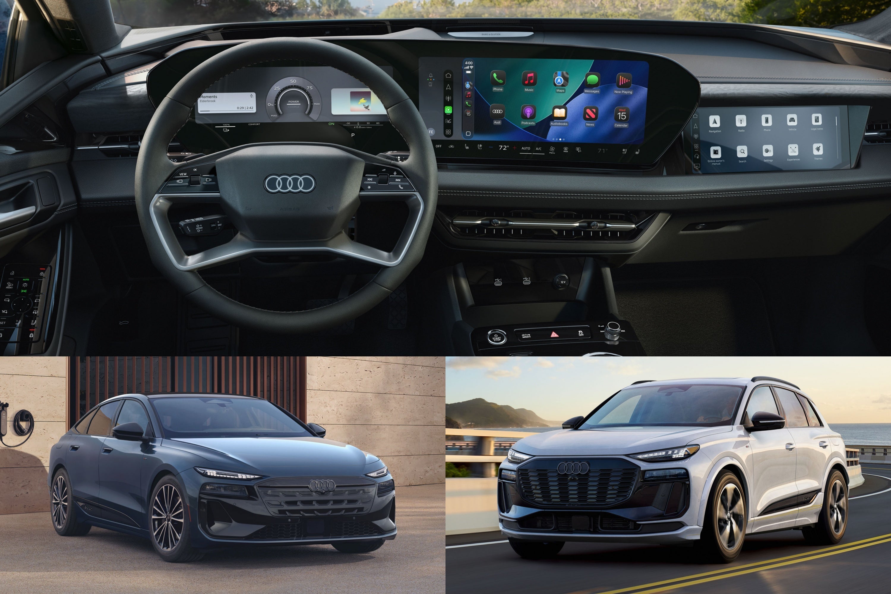 Audi A6 e-tron and Q6 e-tron Get Smarter for 2027