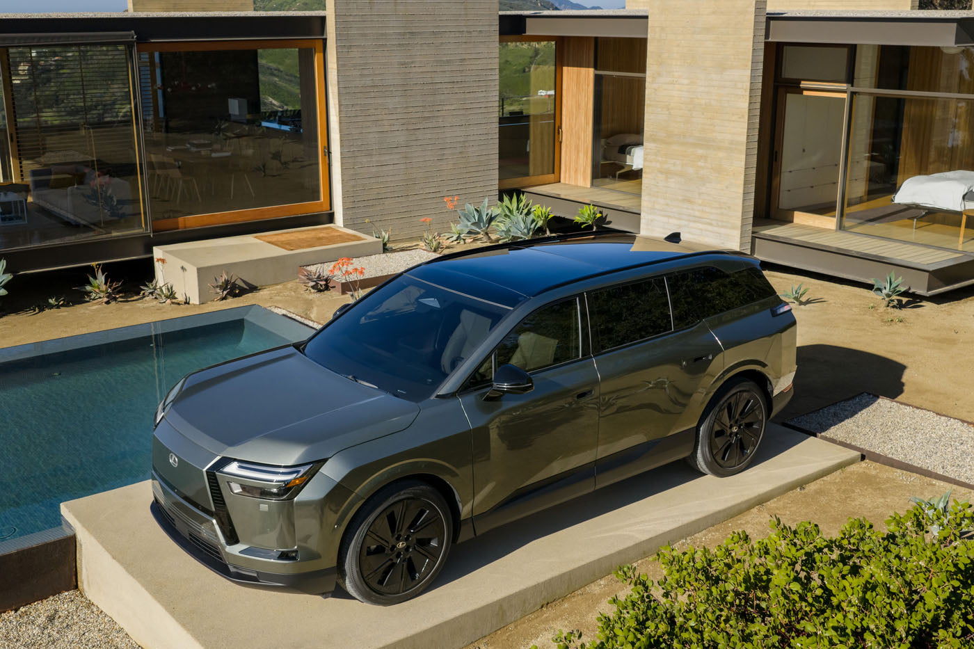 The New 2027 Lexus TZ Is A 3-Row Electric Luxury SUV