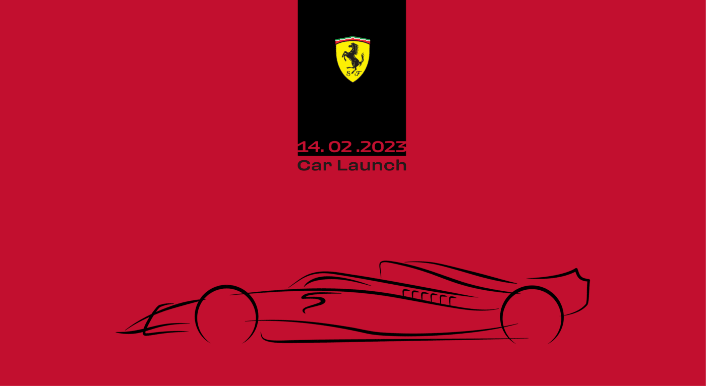 2200140 scuderia ferrari car 2023 launch date