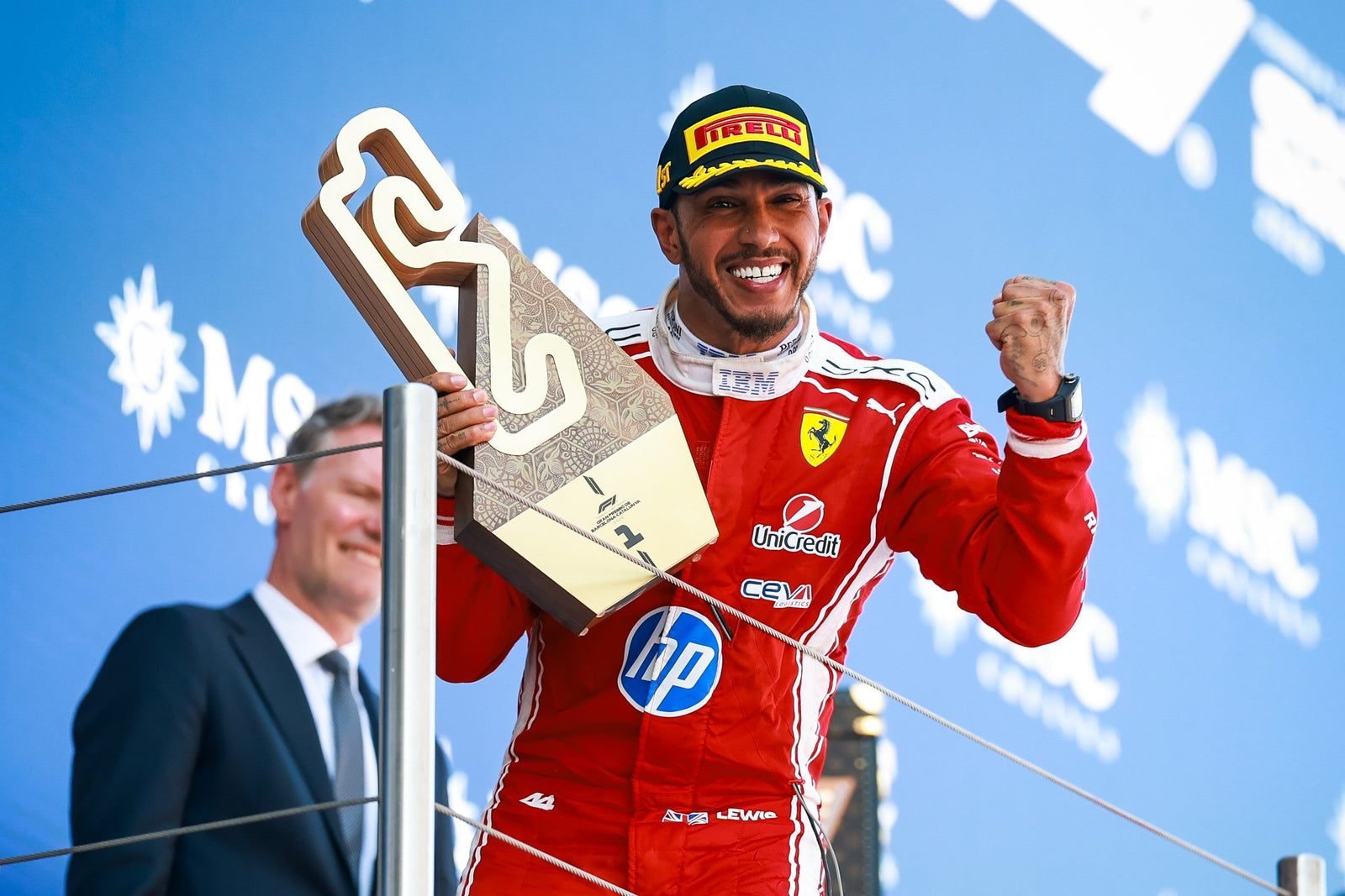 Lewis Hamilton Wins His First Grand Prix With Ferrari In Barcelona