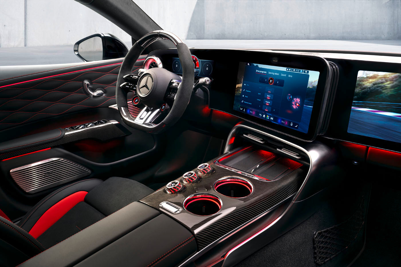 Mercedes-AMG Shows Off The Interior Of The New GT 4-Door Coupe