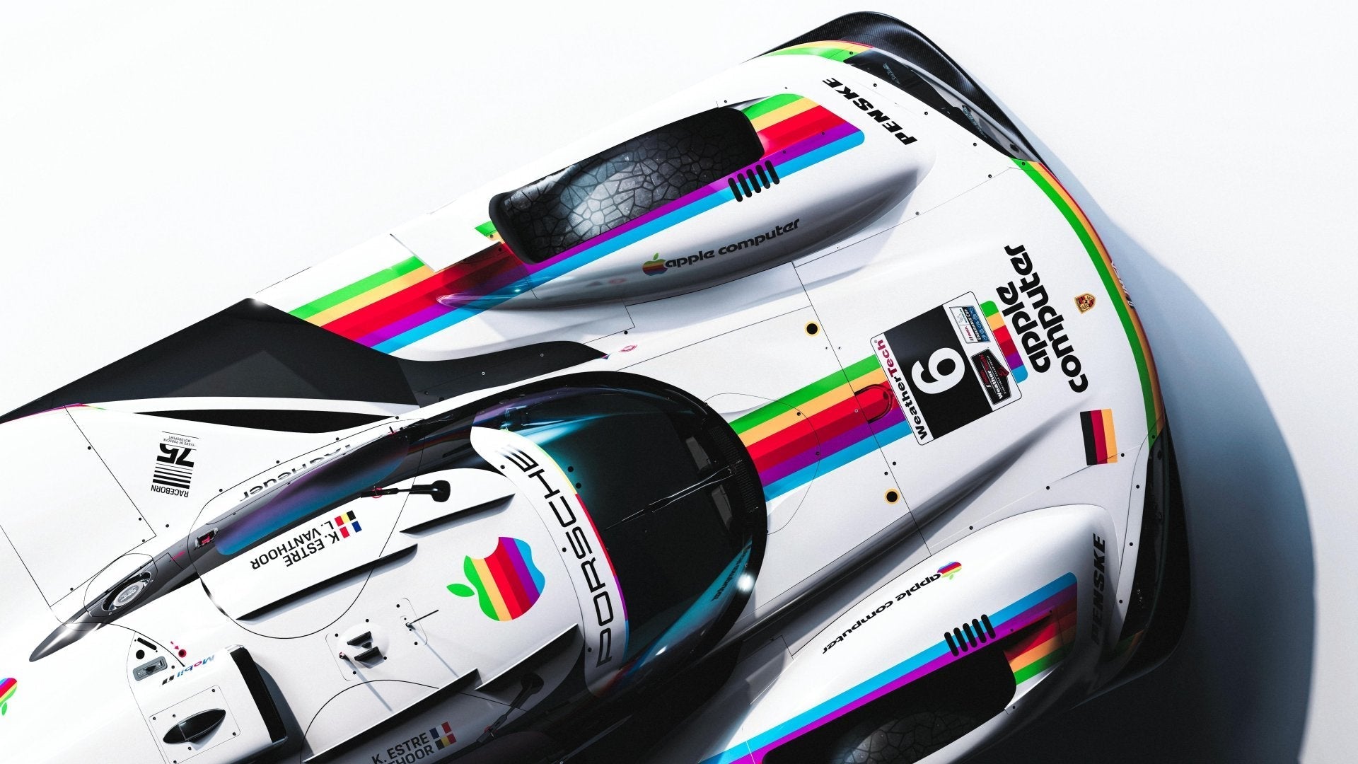 Porsche's 963 Brings Back the Apple Livery at Laguna Seca