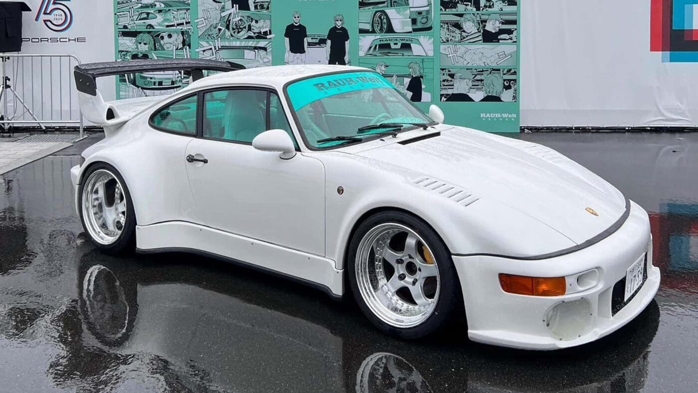 Daniel Arsham's Porsche 911 'RWBA' Is The First Slantnose 964 RWB ...